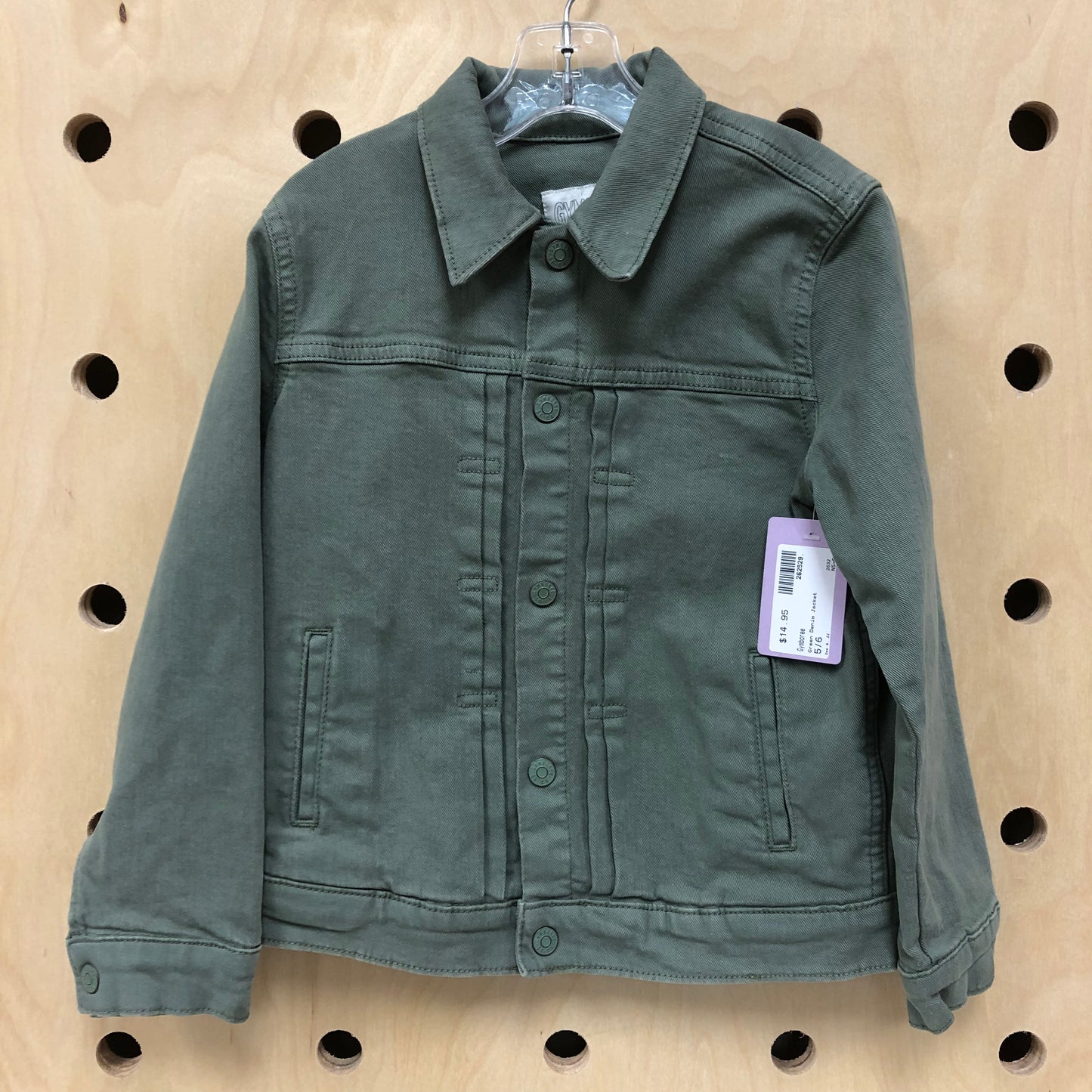 Green Denim Jacket
