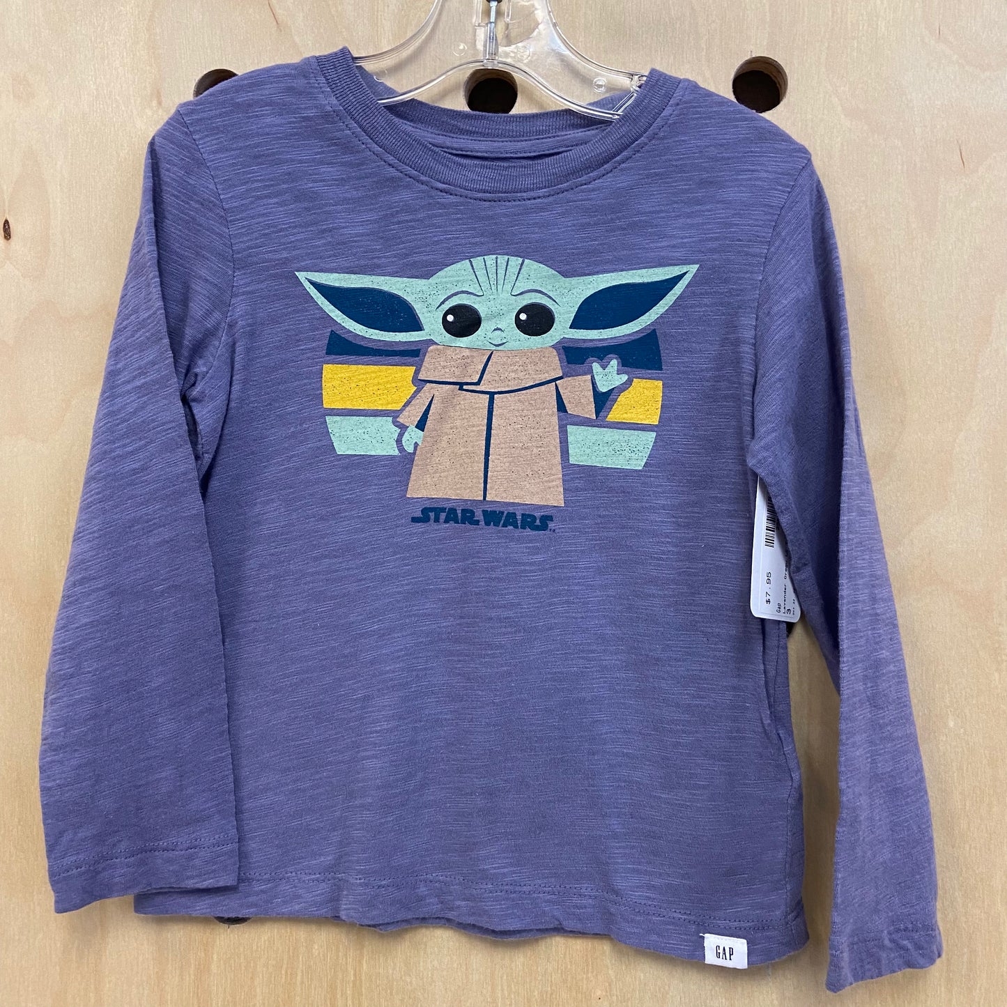 Lavender Grogu LS Tee