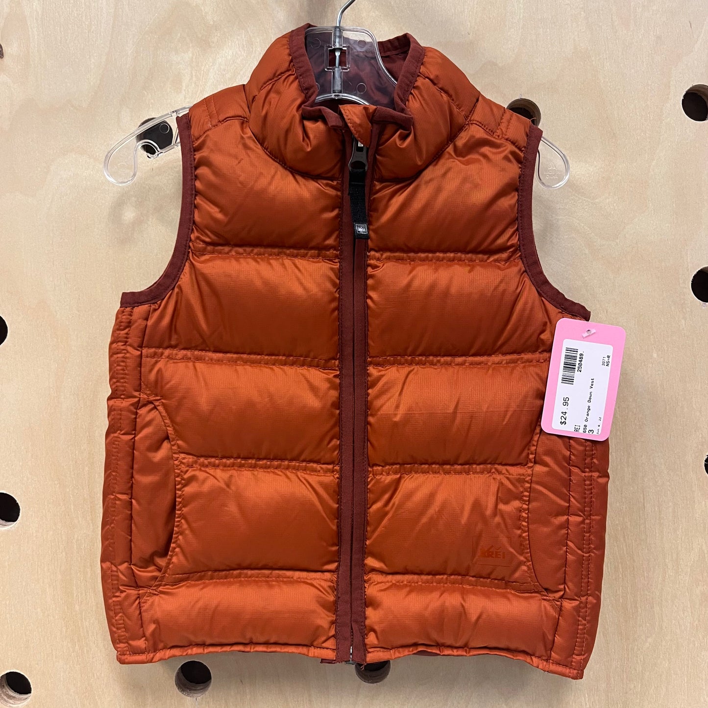 650 Orange Down Vest