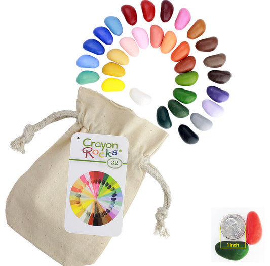 Crayon Rocks Pouch Set of 32