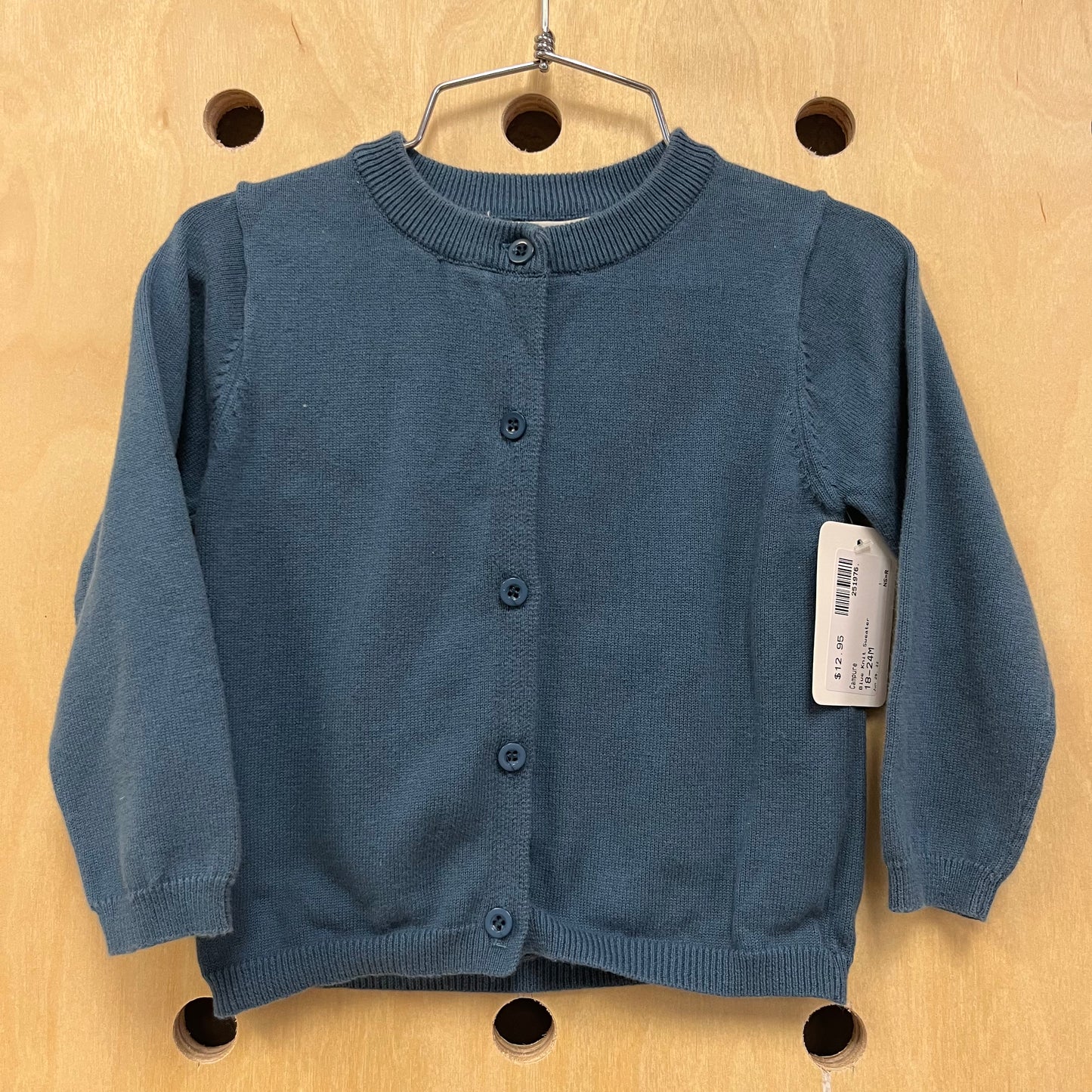 Blue Knit Sweater