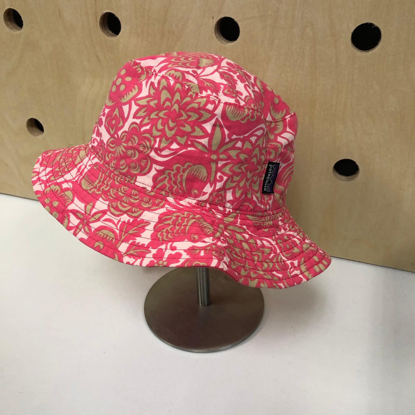 Pink Floral Hat