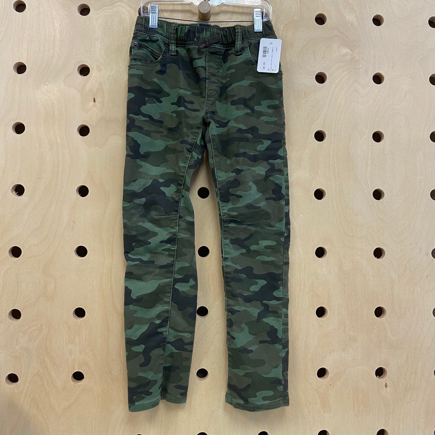 Green Camo Soft Denim Joggers