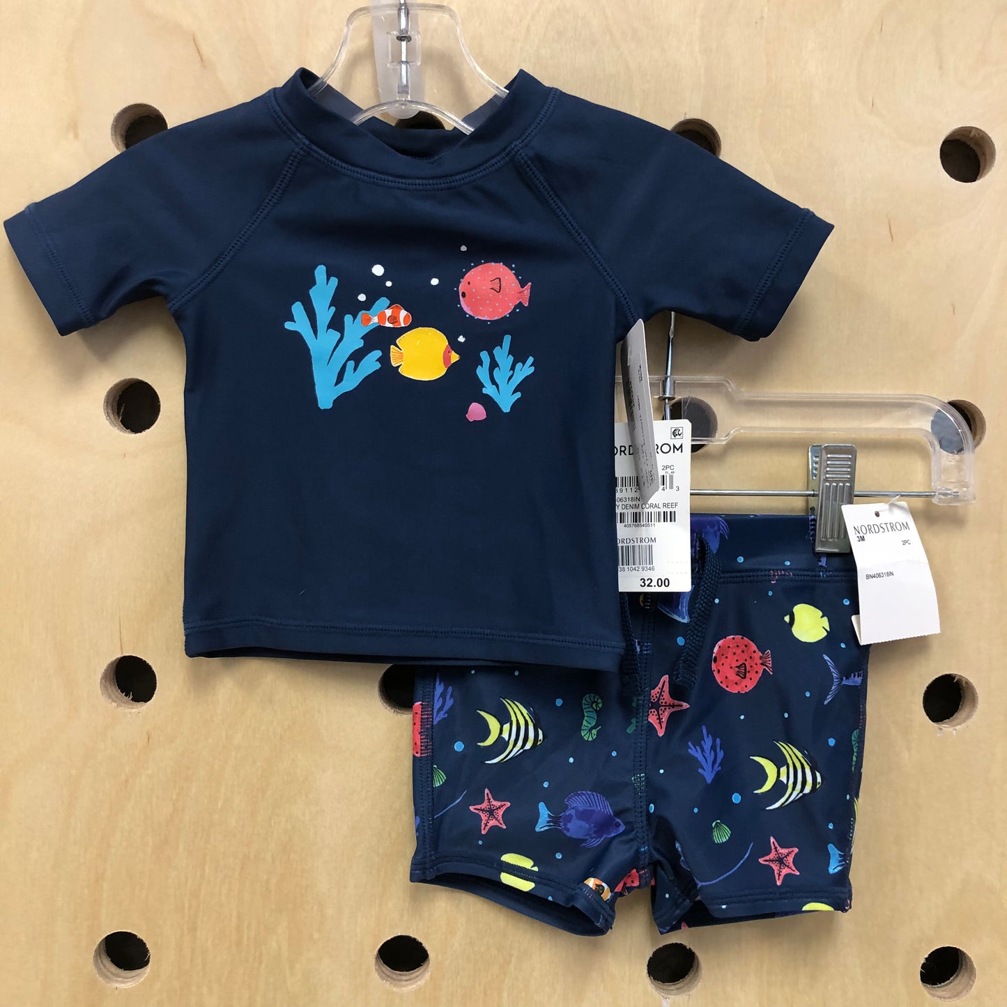 Blue FIsh Swimsuit NEW!
