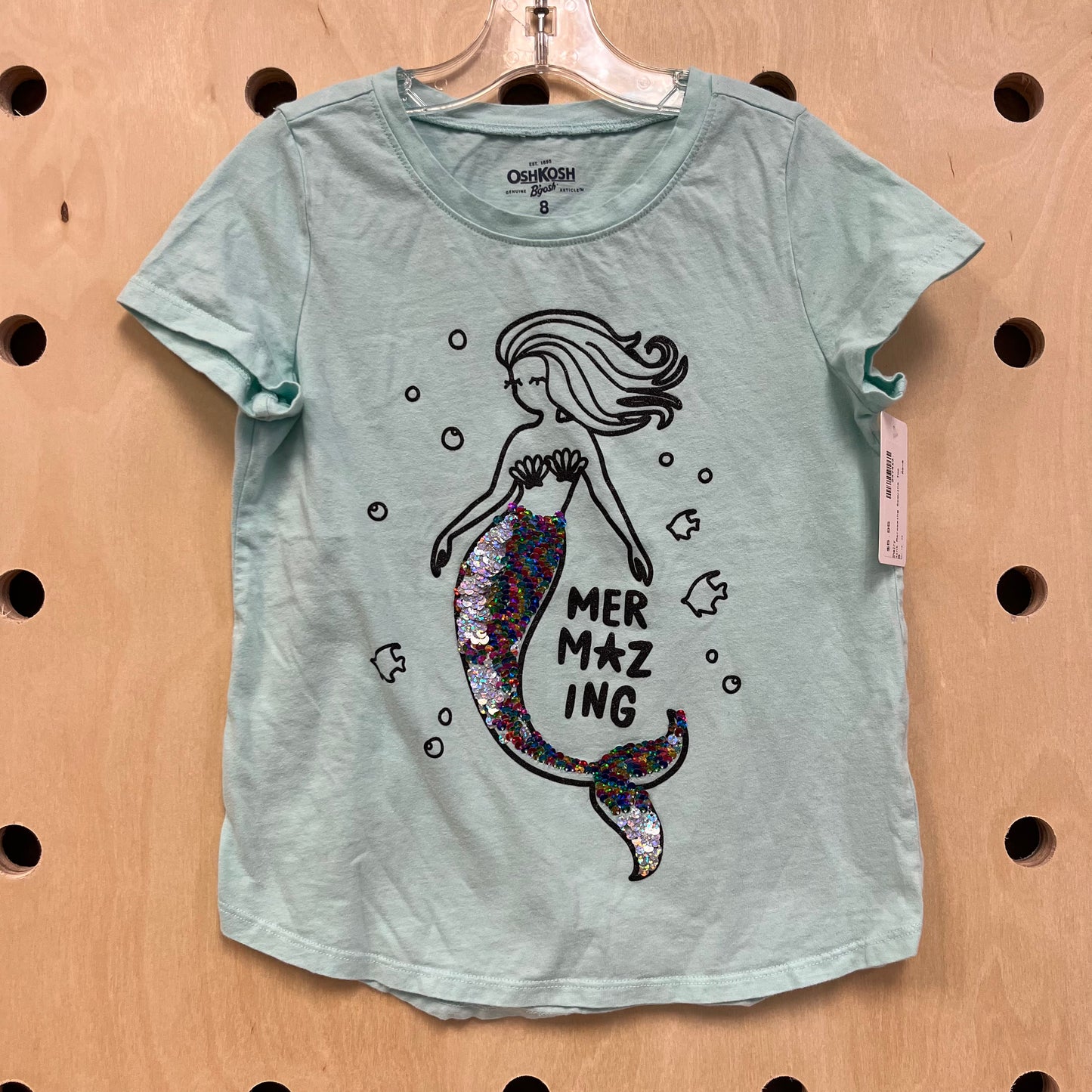 Mint Mermazing Sequins Top