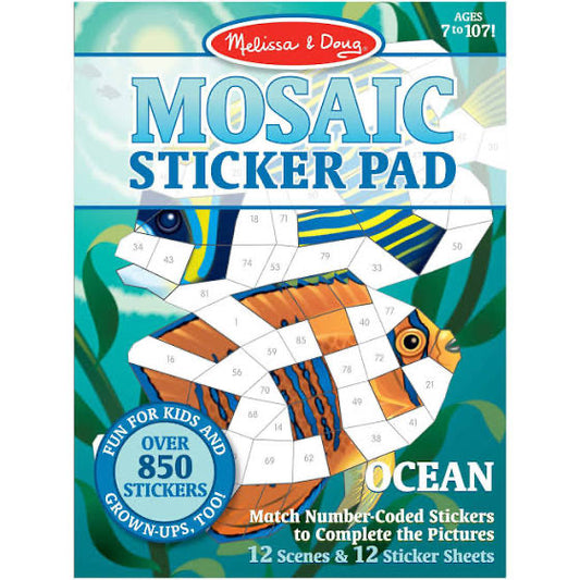 Mosaic Sticker Pad Ocean