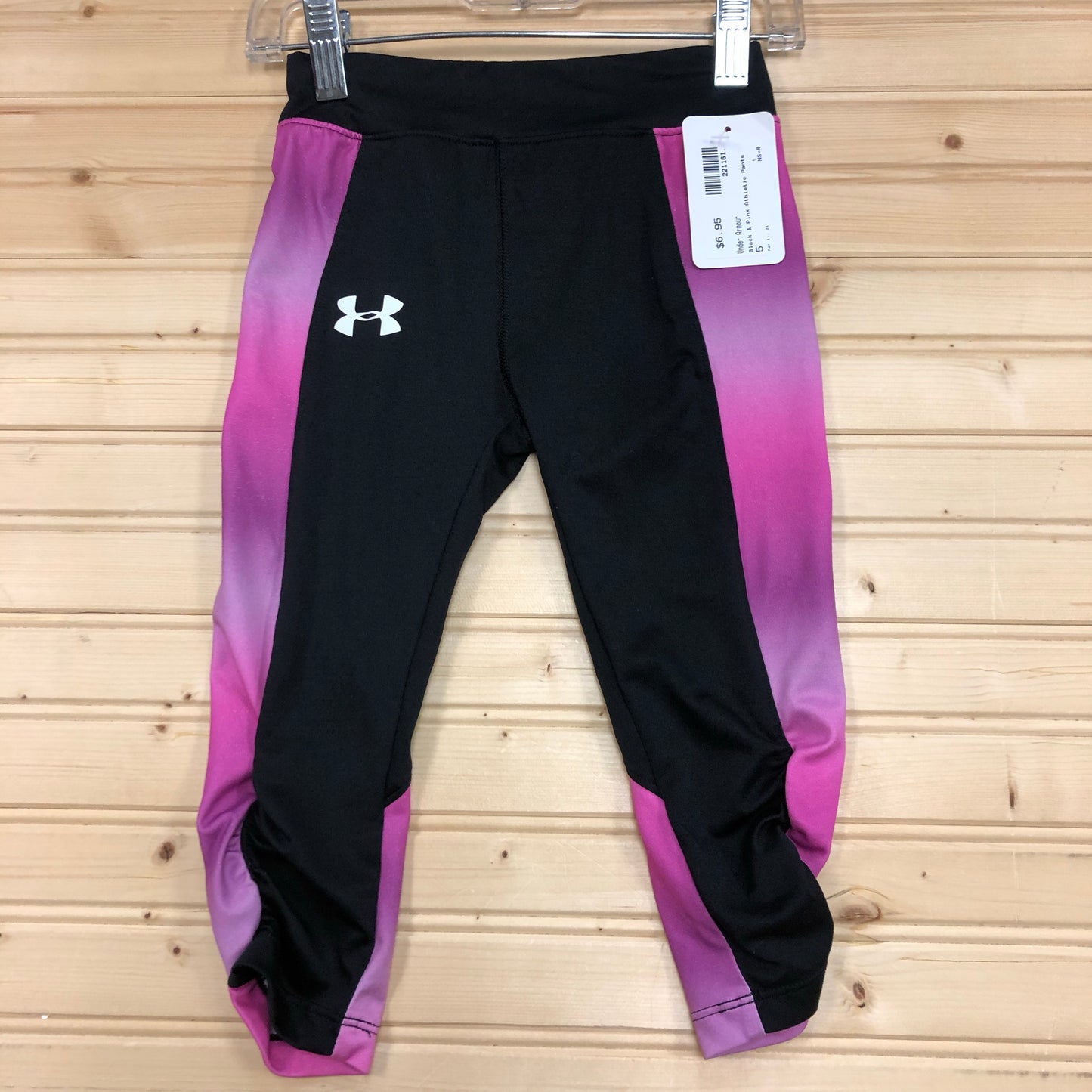 Black & Pink Athletic Pants