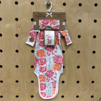 Floral Gown + Headband NEW!