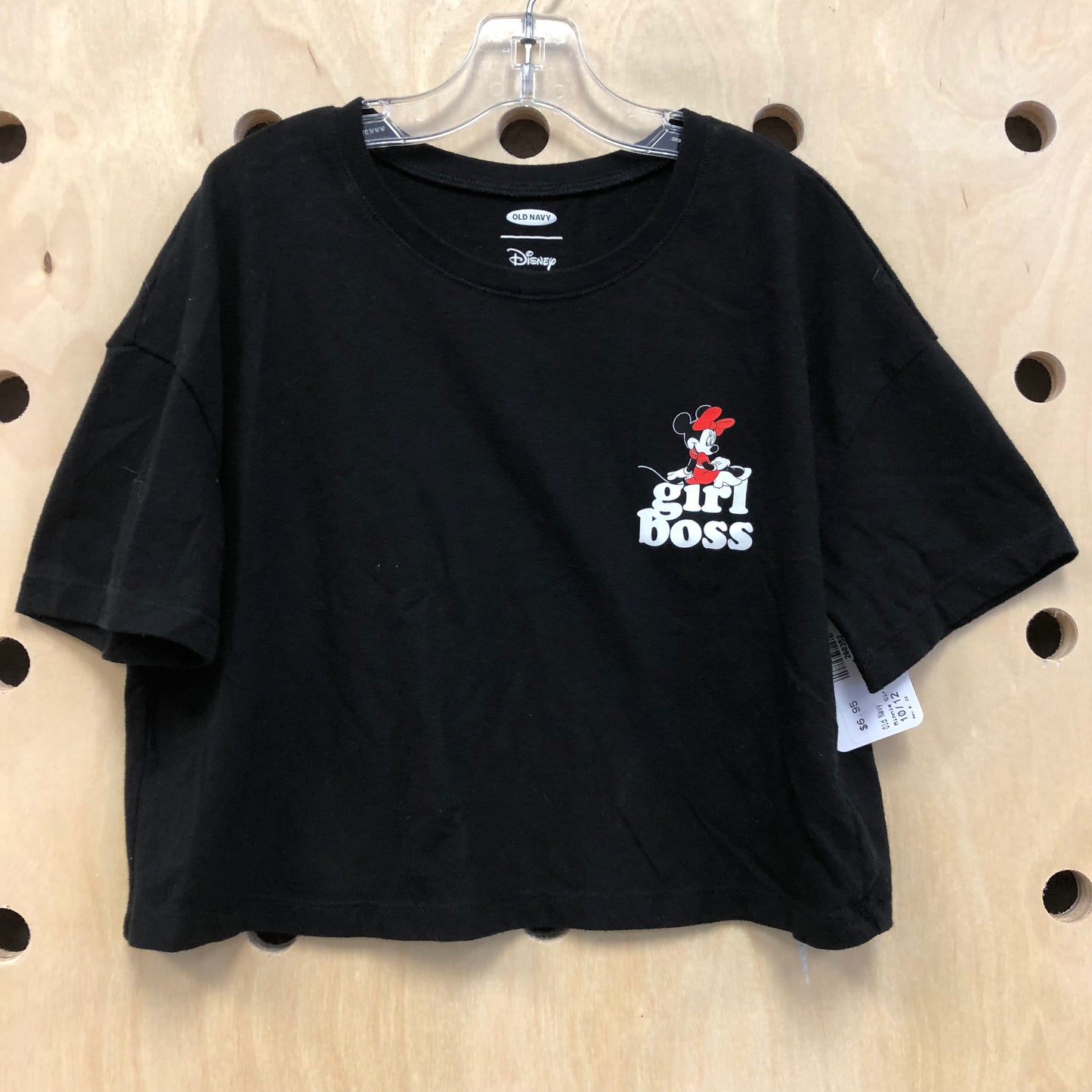 Minnie Girl Boss Crop Top