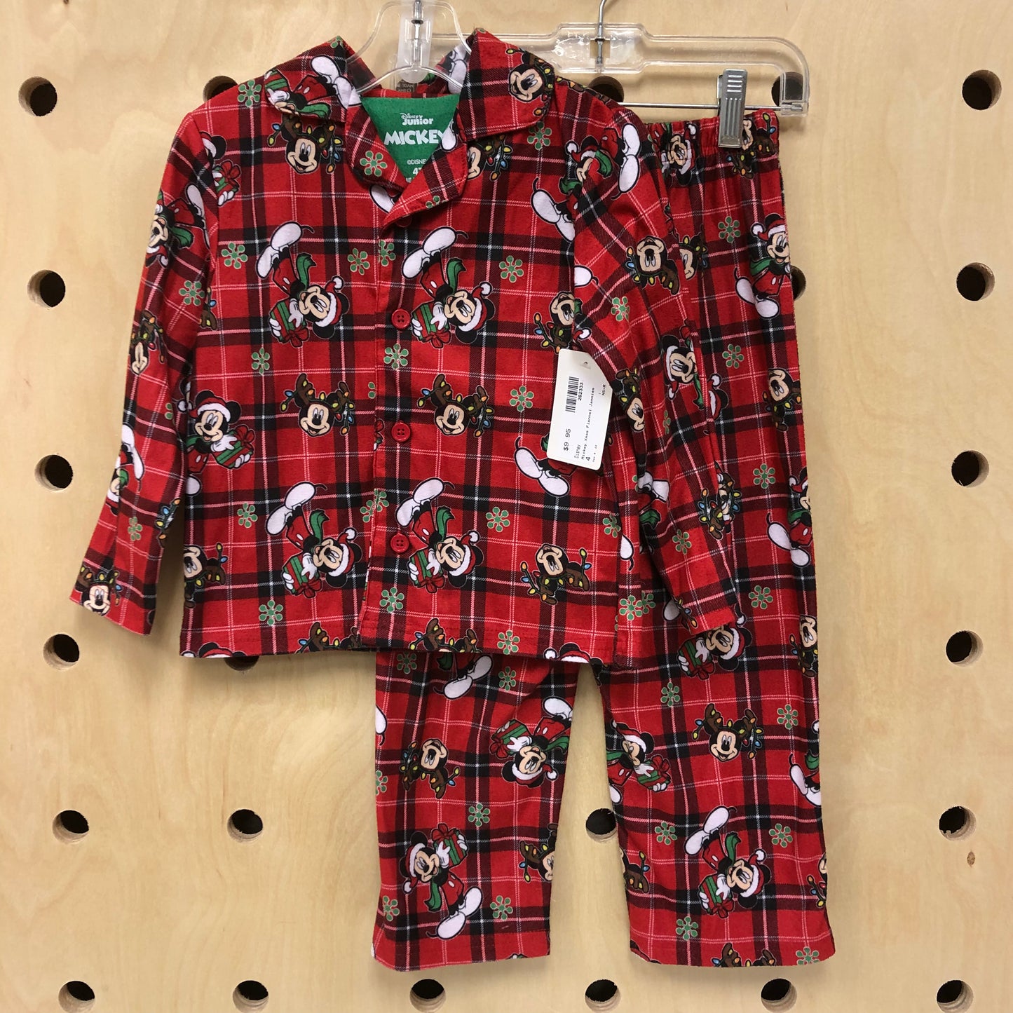 Mickey Xmas Flannel Jammies