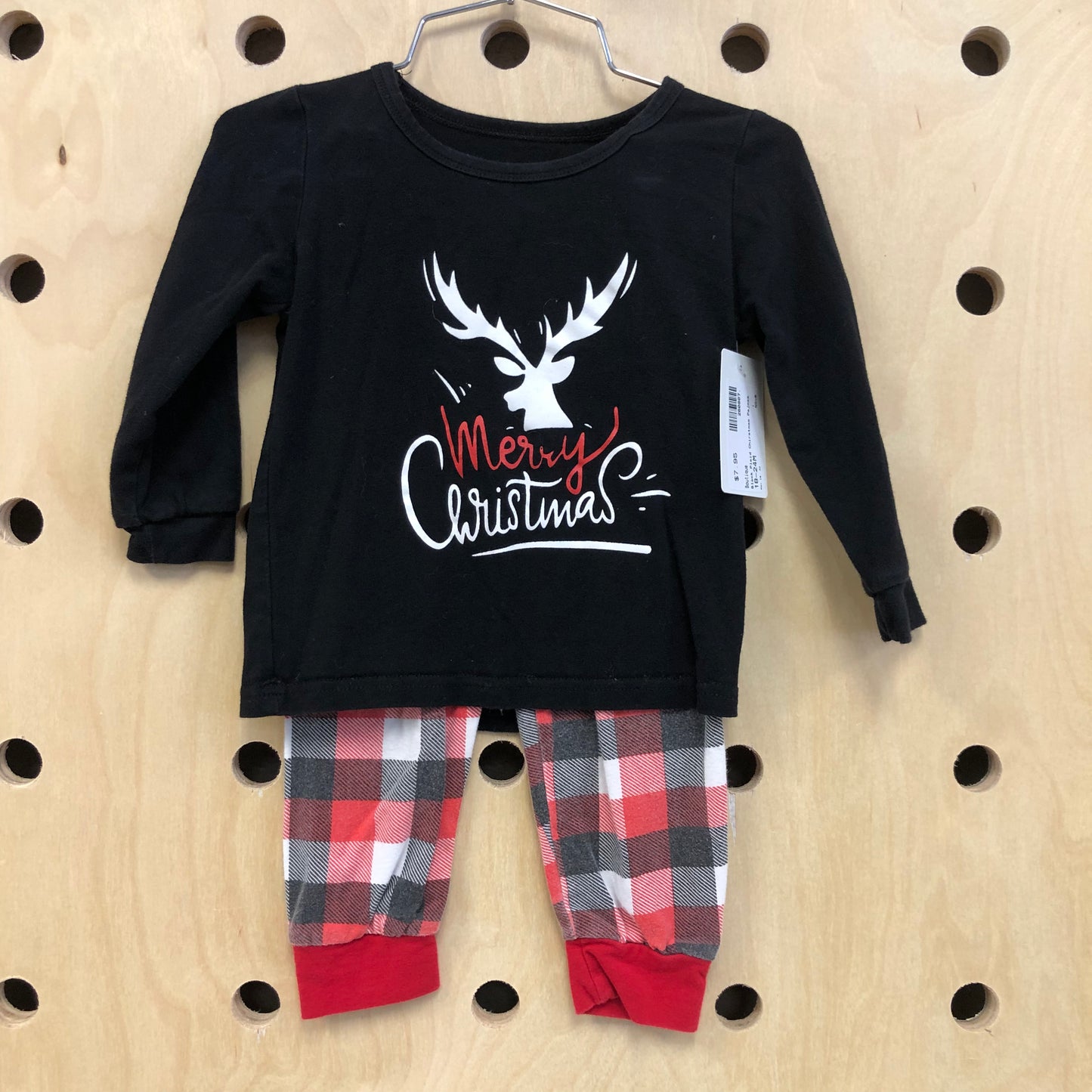 Black Plaid Chirstmas Pajmas