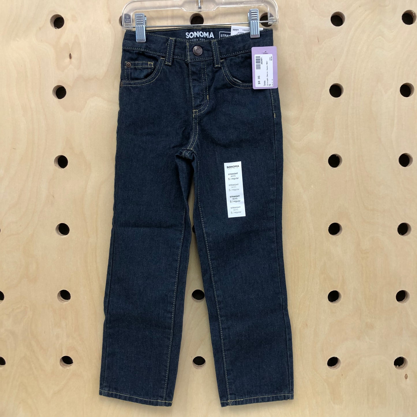 Straight Denim Jeans NEW!