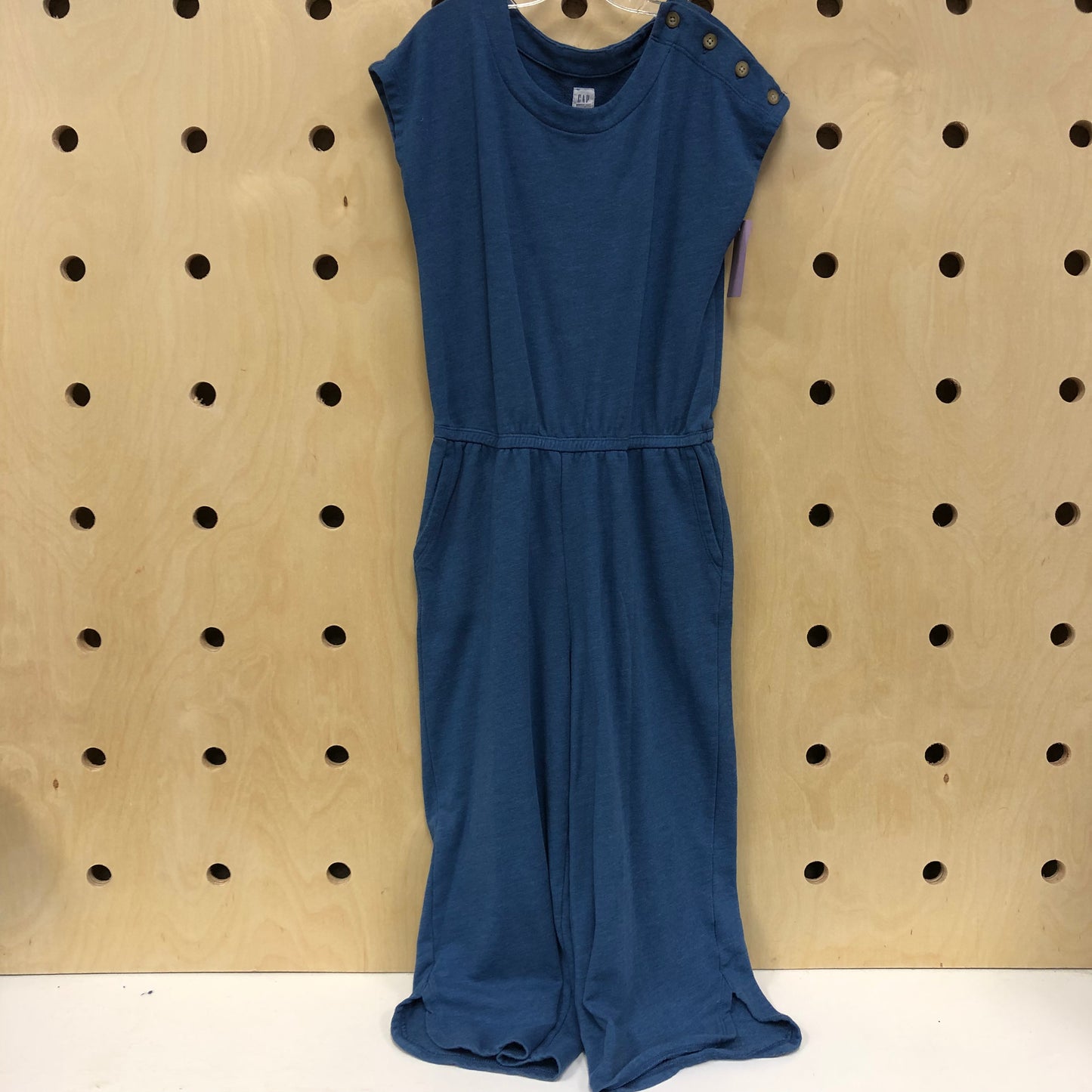 Blue Soft Jumpsuit