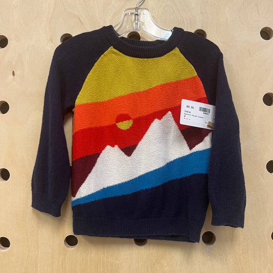 Mountain Sunset Sweater