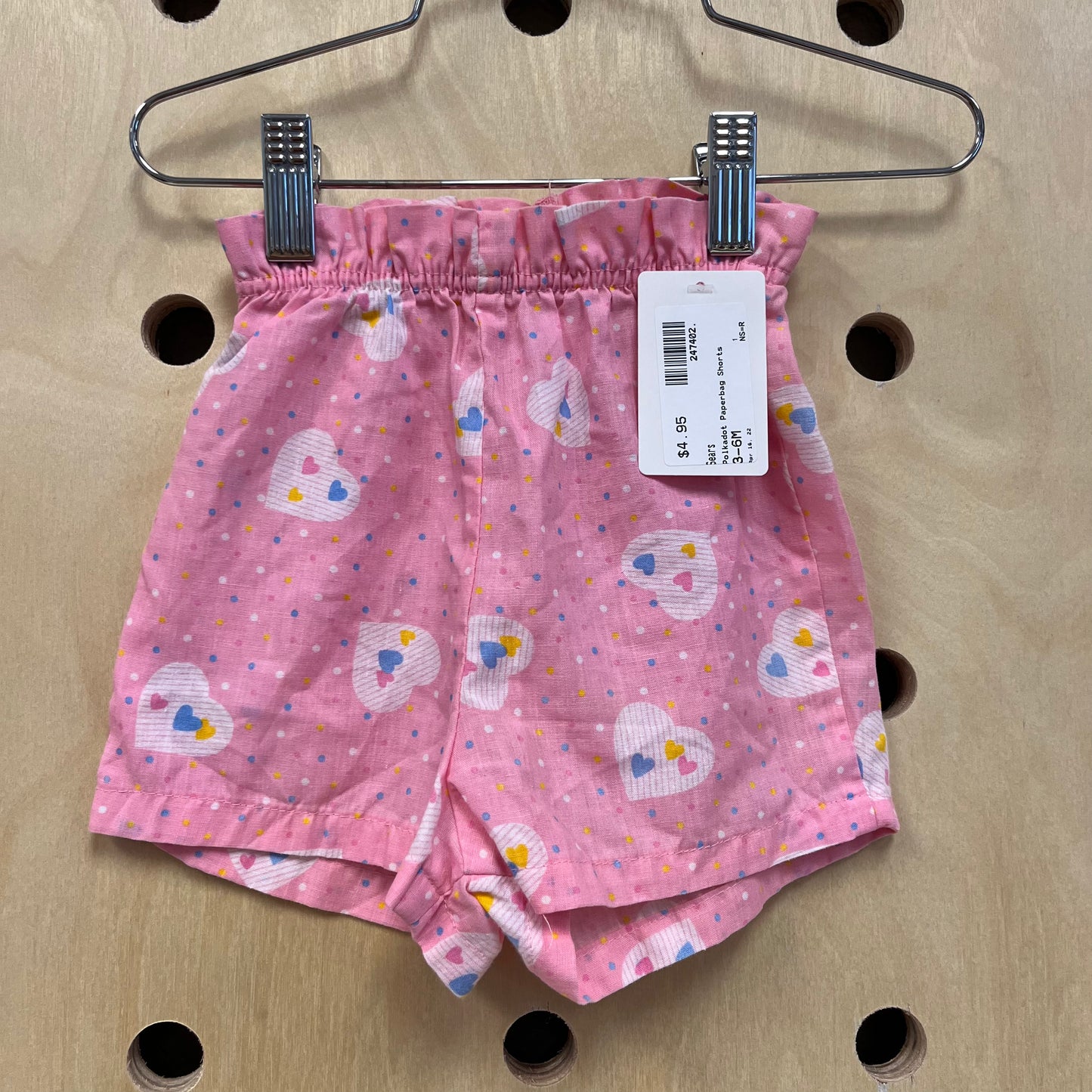 Polkadot Paperbag Shorts