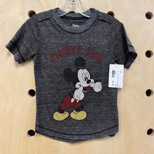Always Fun Mickey Burnout Tee