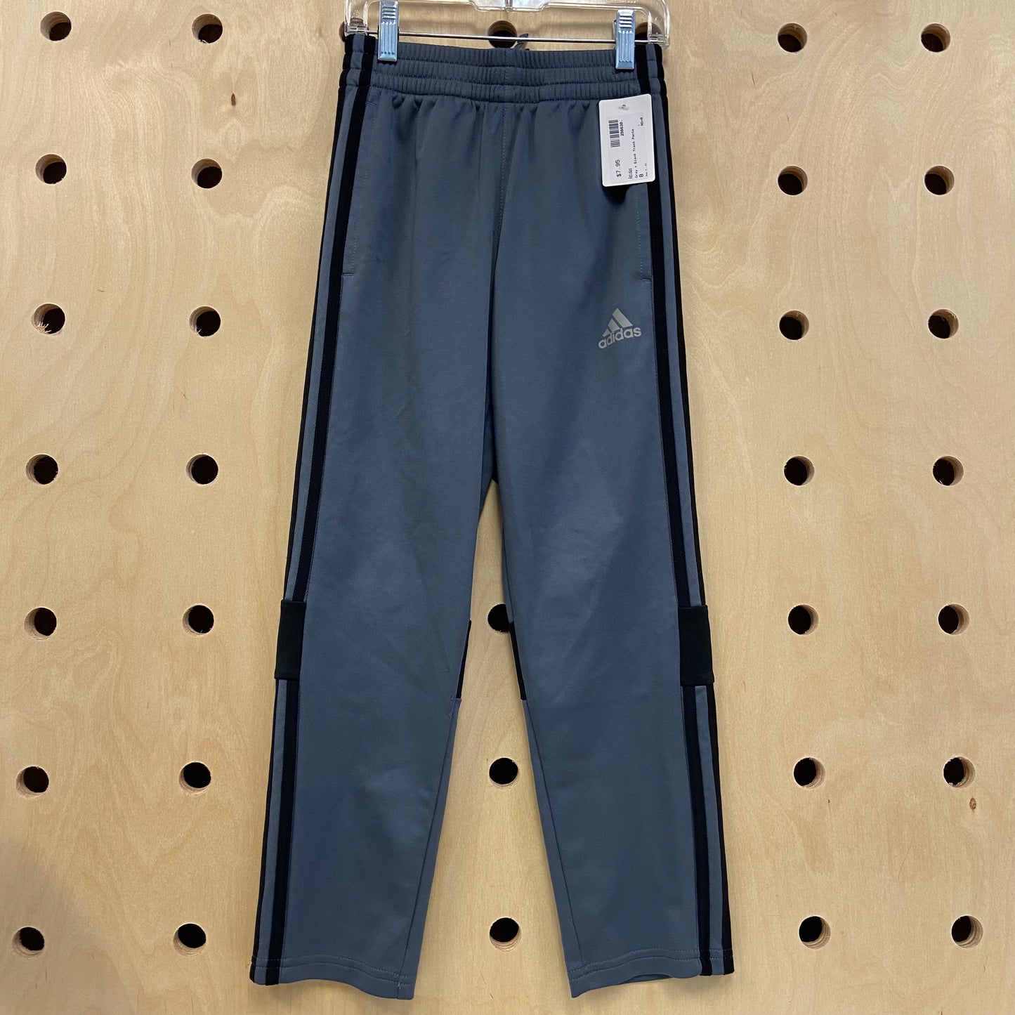 Grey + Black Track Pants