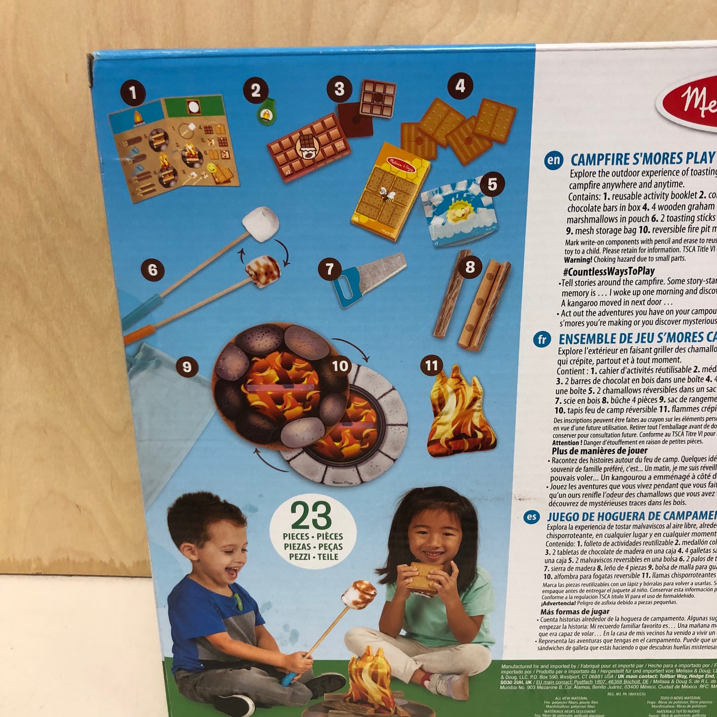 Campfire Smores Playset