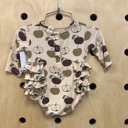 Apples Ruffle Bubble Romper