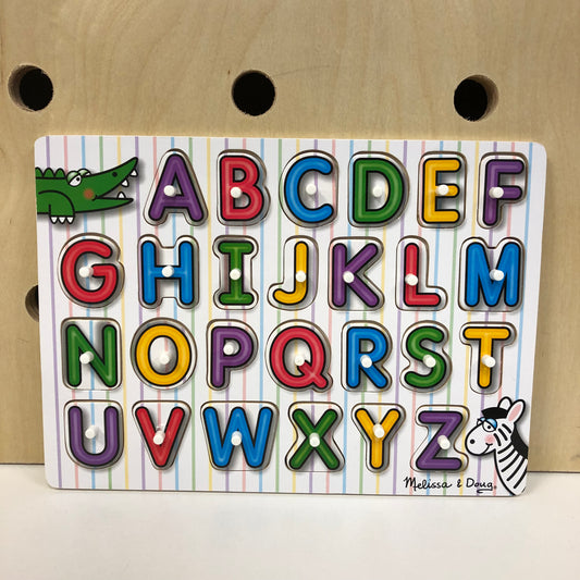 Alphabet Peg Puzzle