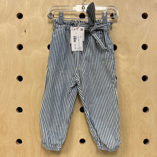 Pinstriped Linen Joggers NEW