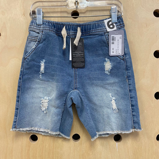 Denim Raw Hem Shorts NEW!