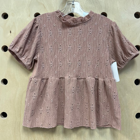 Taupe Cutout Top