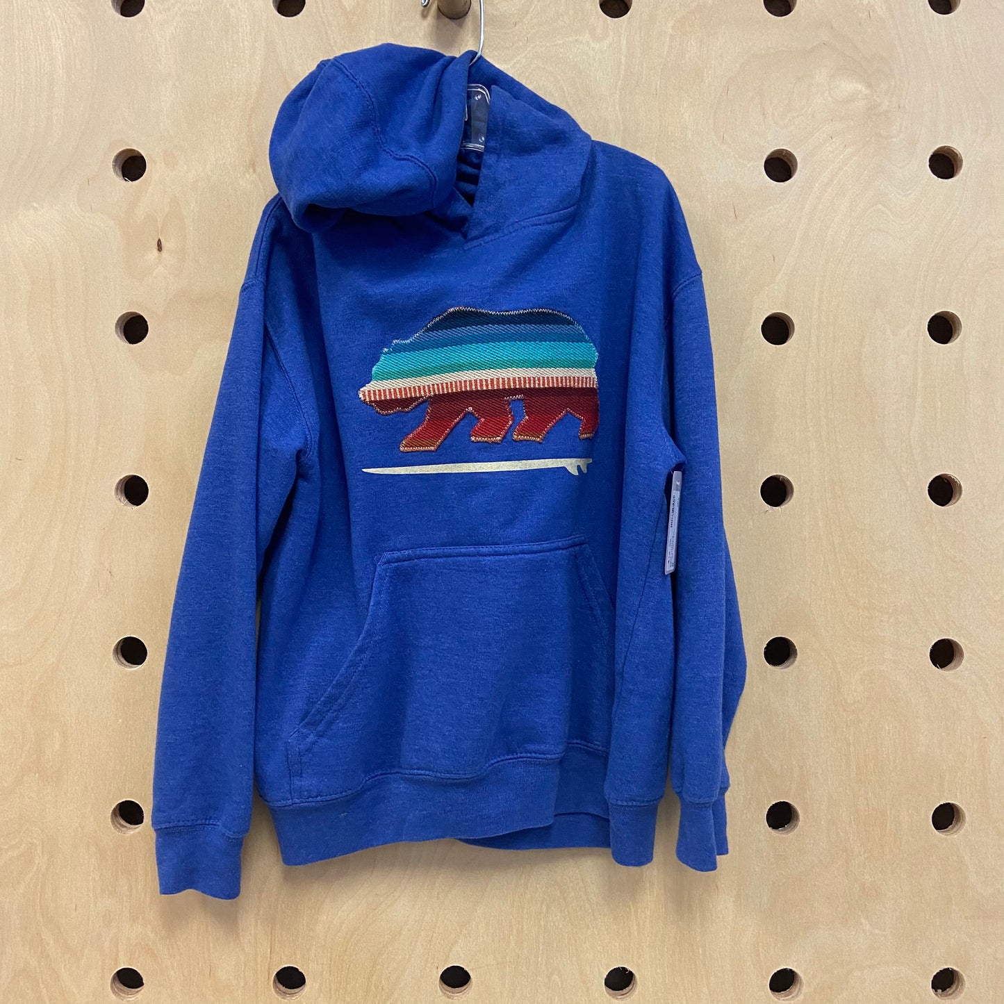 Serape Surf Bear Hoodie