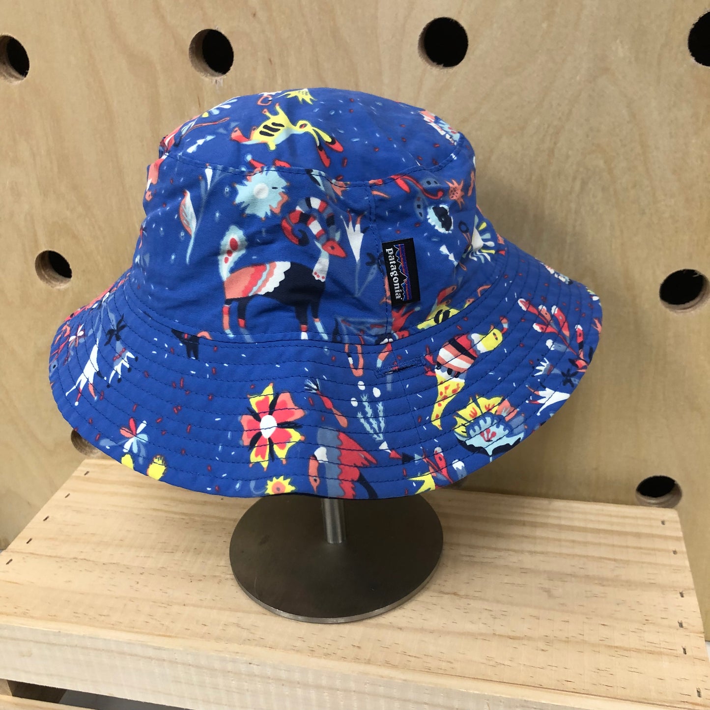 Blue Animals Sun Hat
