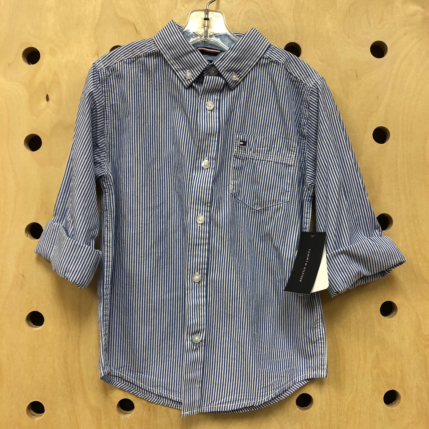 Blue Pinstriped Shirt NEW