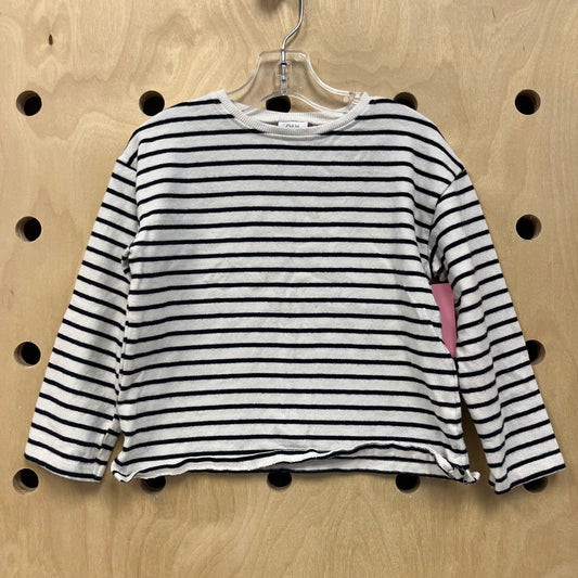Blue & Cream Striped