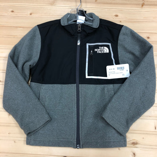 Grey & Black Fleece Jacket