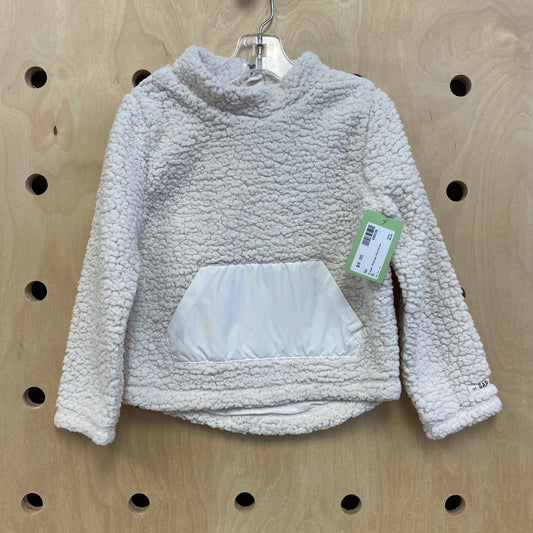 Cream Sherpa Pullover