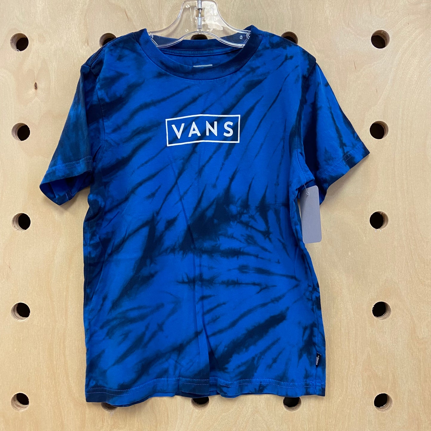Blue + Black Tie Dye Tee