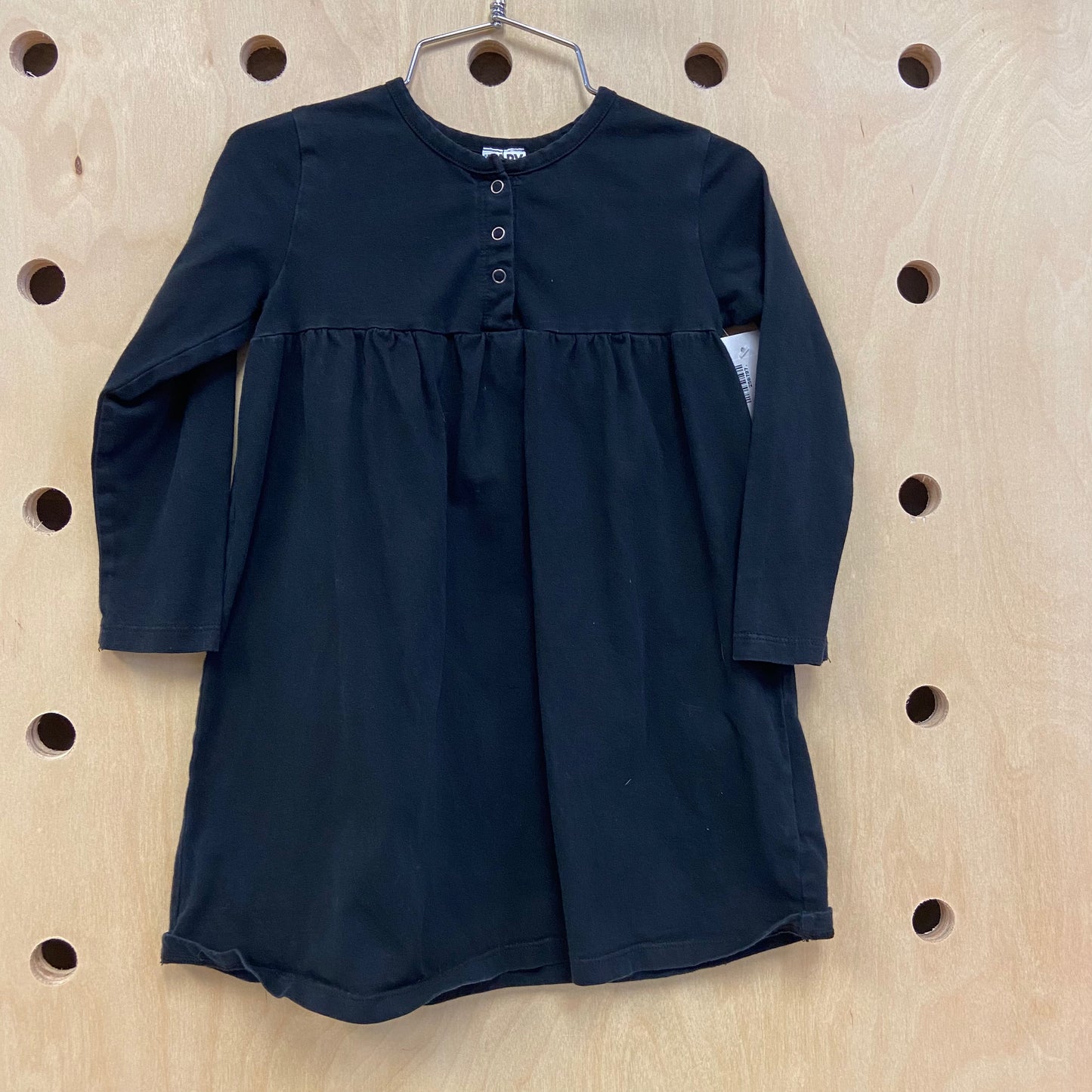 Bl;ack Long Sleeve Dress