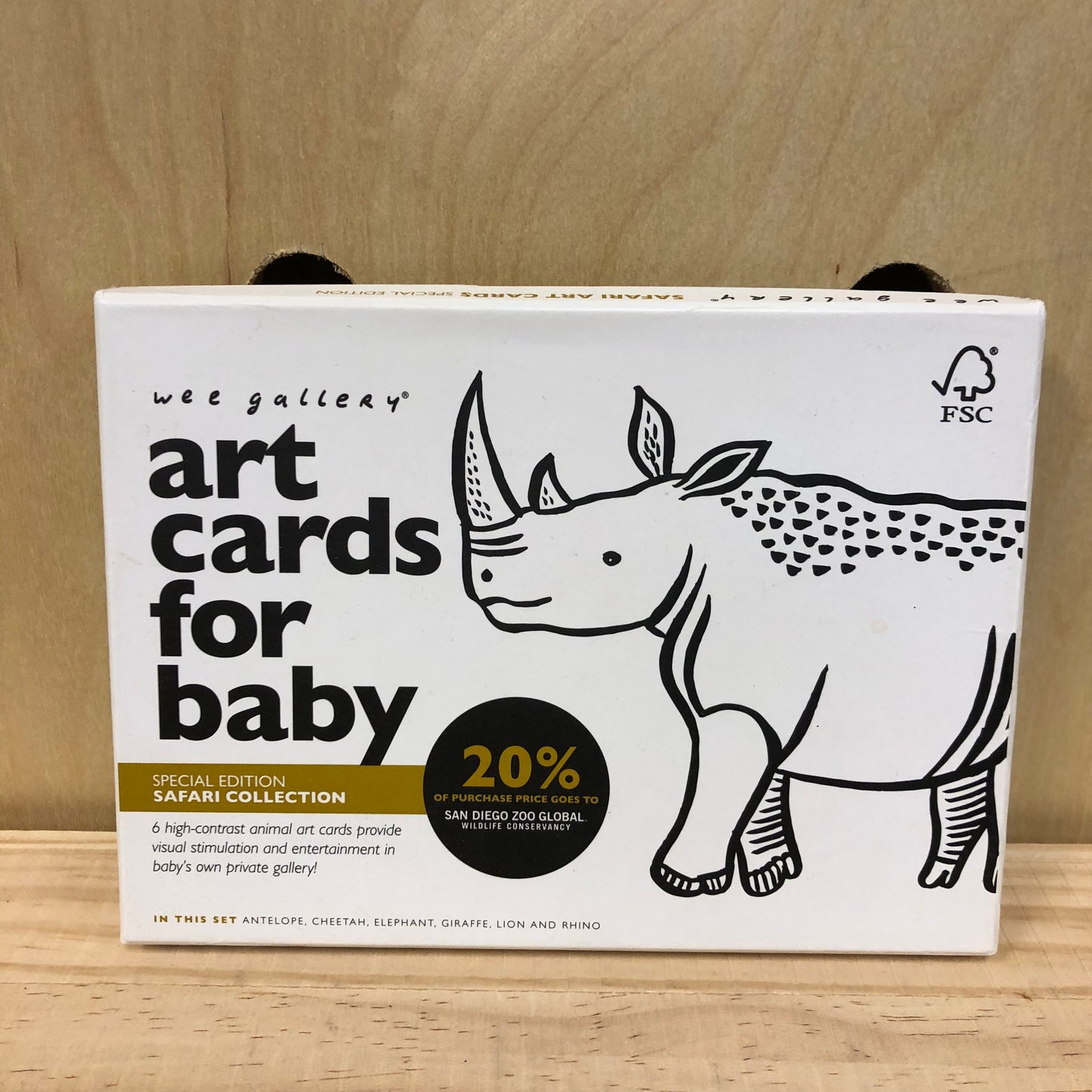 Art Cards for Baby Safari