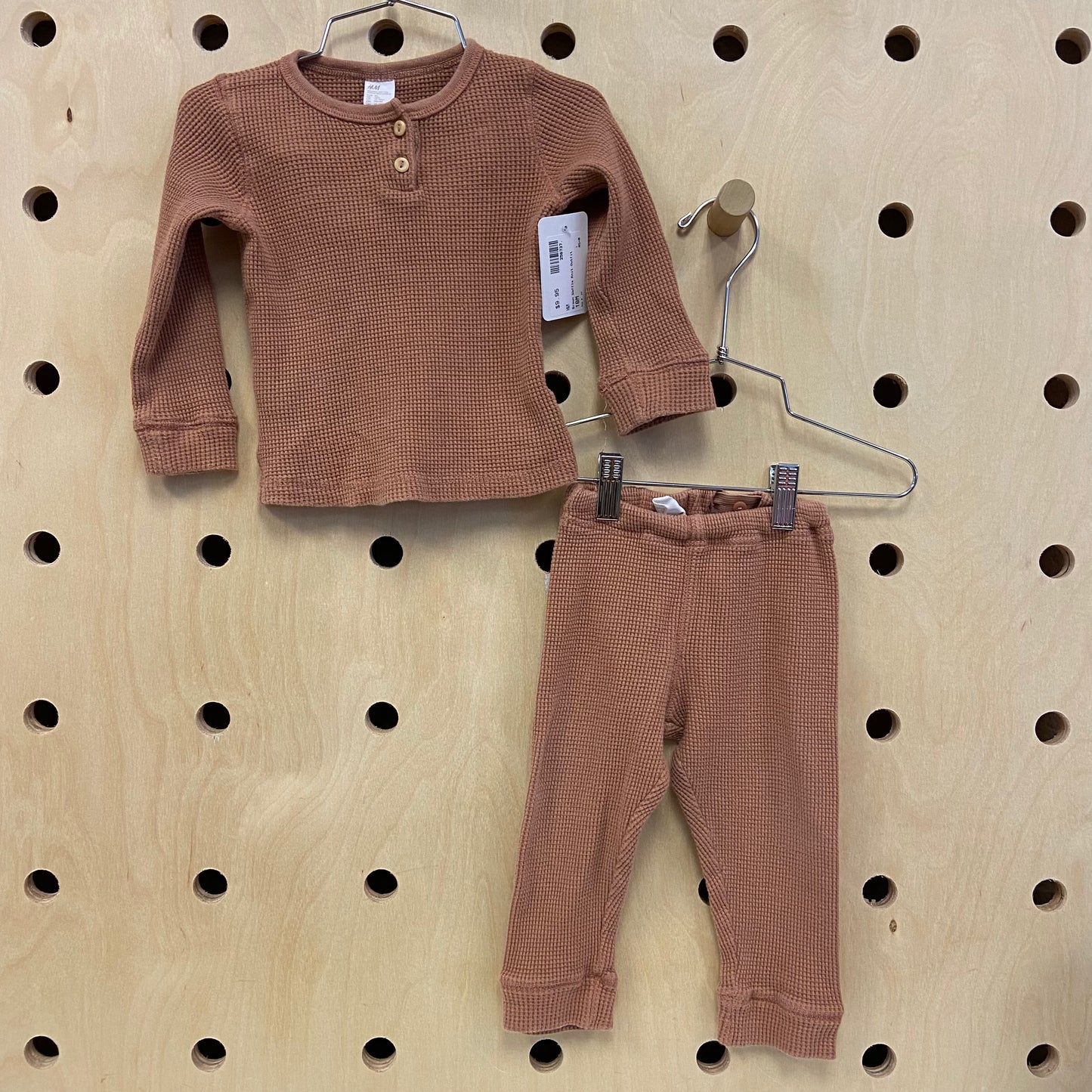 Brown Waffle Knit Outfit