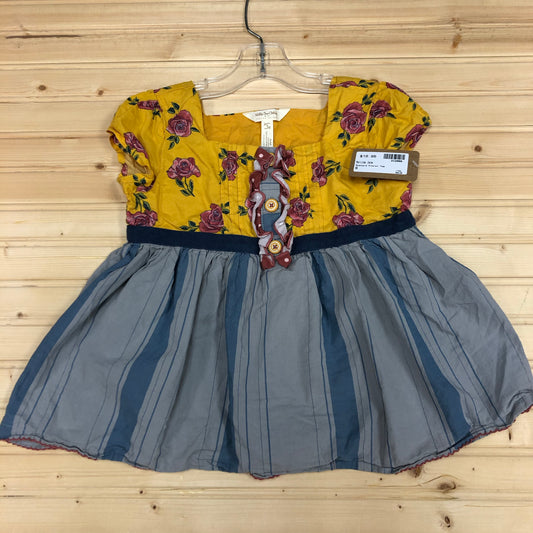 Mustard Floral Top