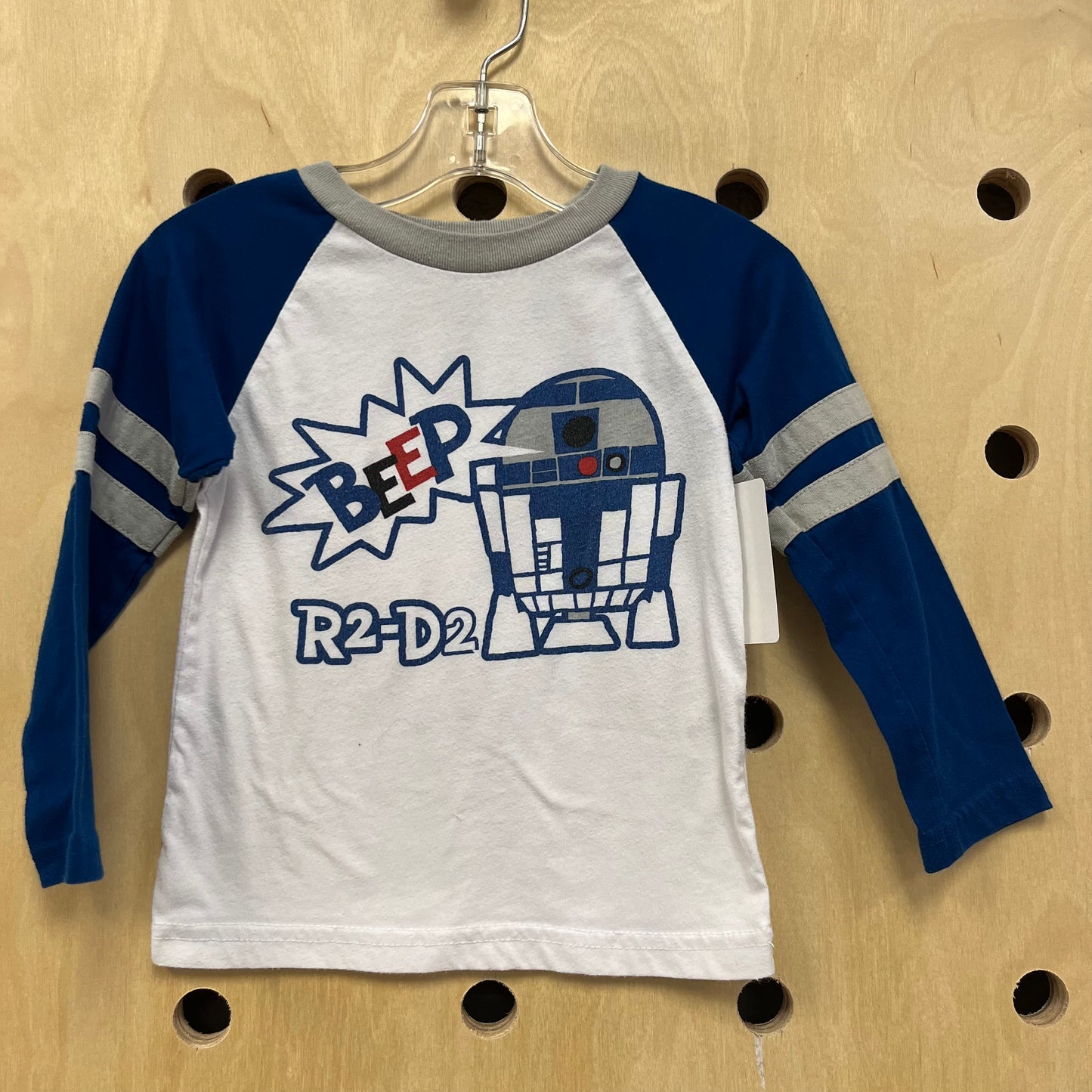 R2D2 Long Sleeve Raglan Tee