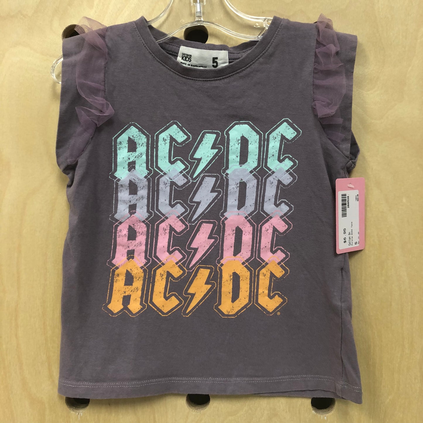 Purple AC/DC Tank