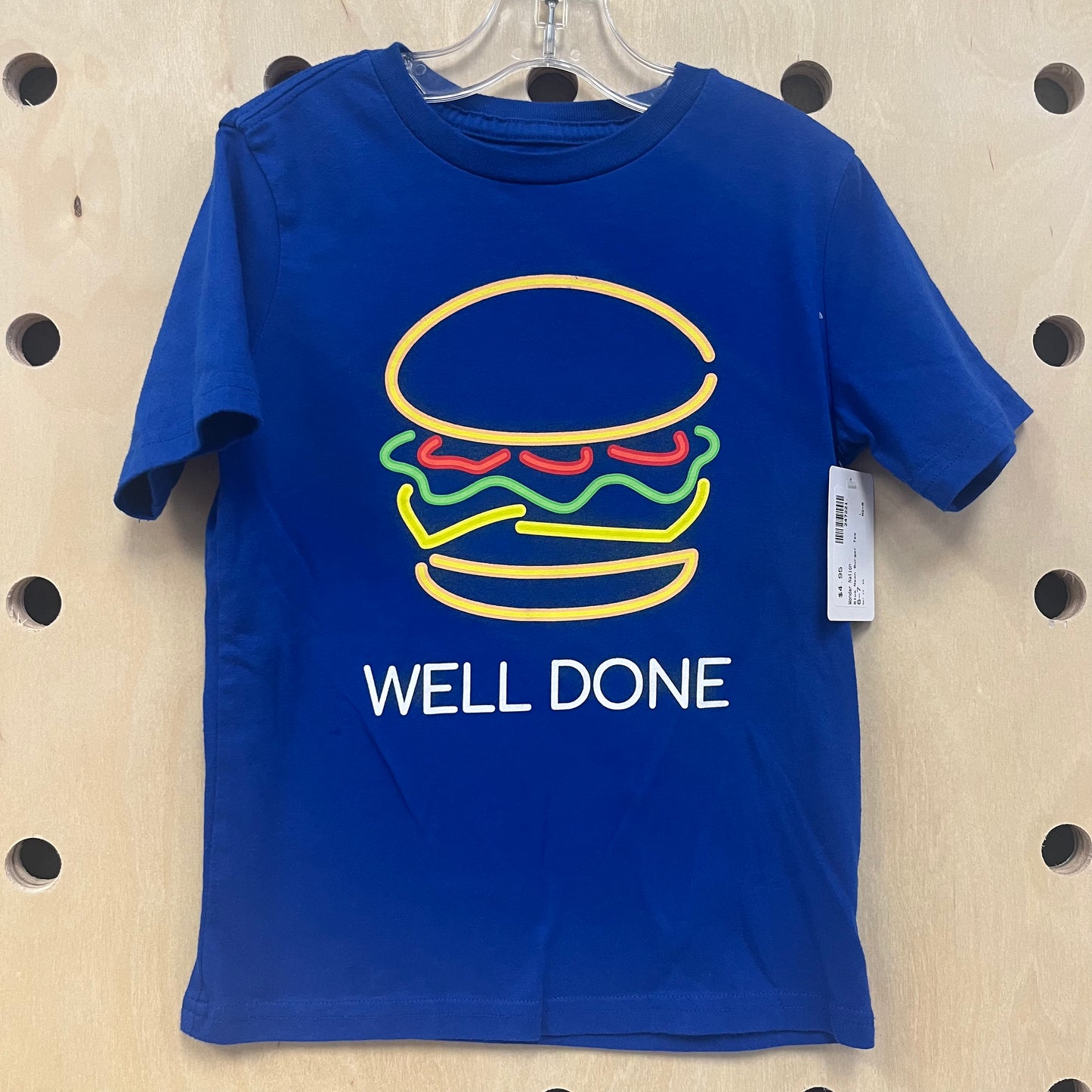 Blue Neon Burger Tee