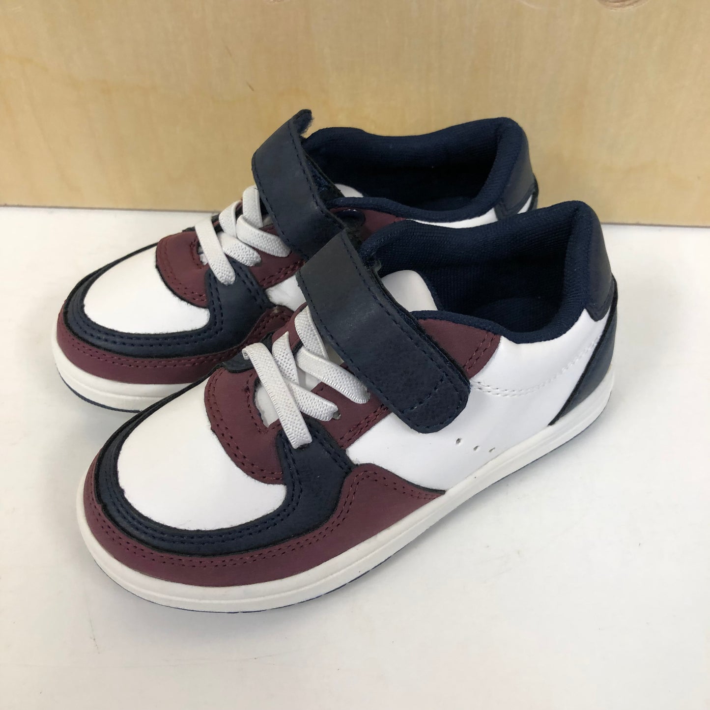 Plum + Navy Sneakers