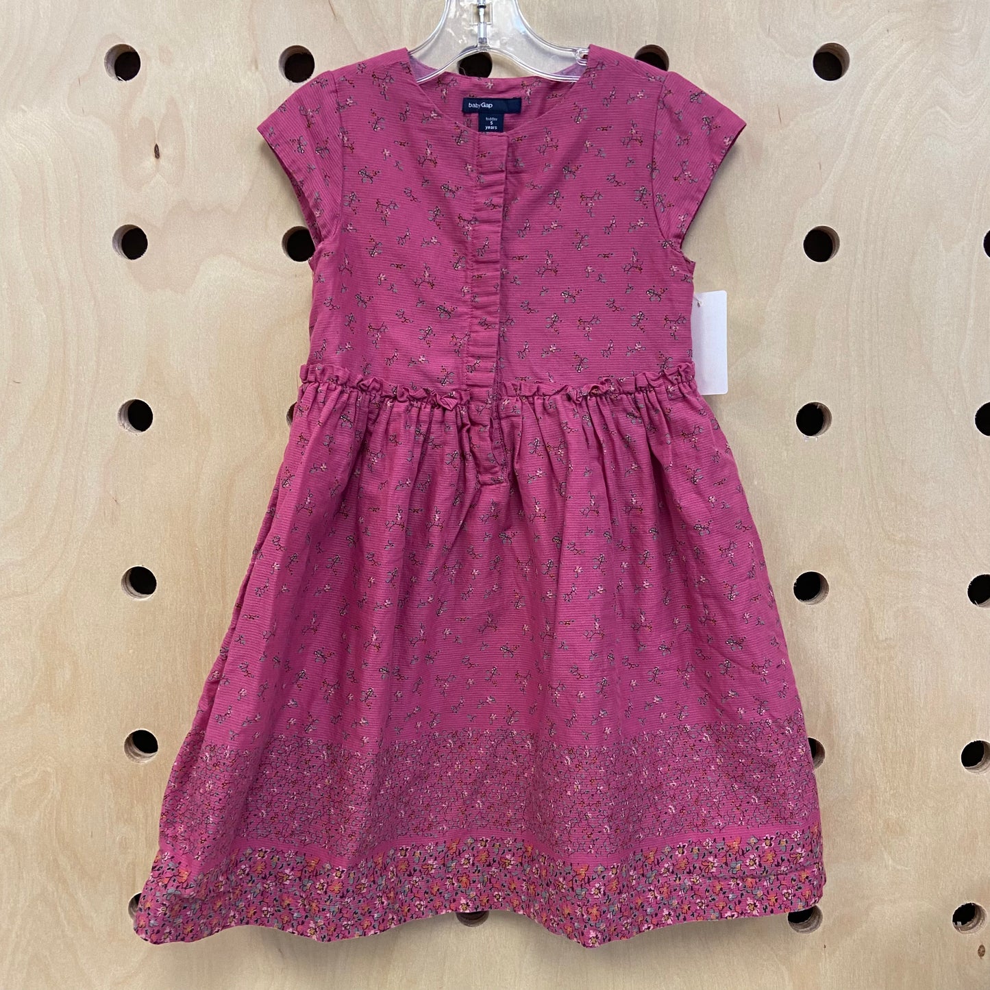 Pink Floral Dress