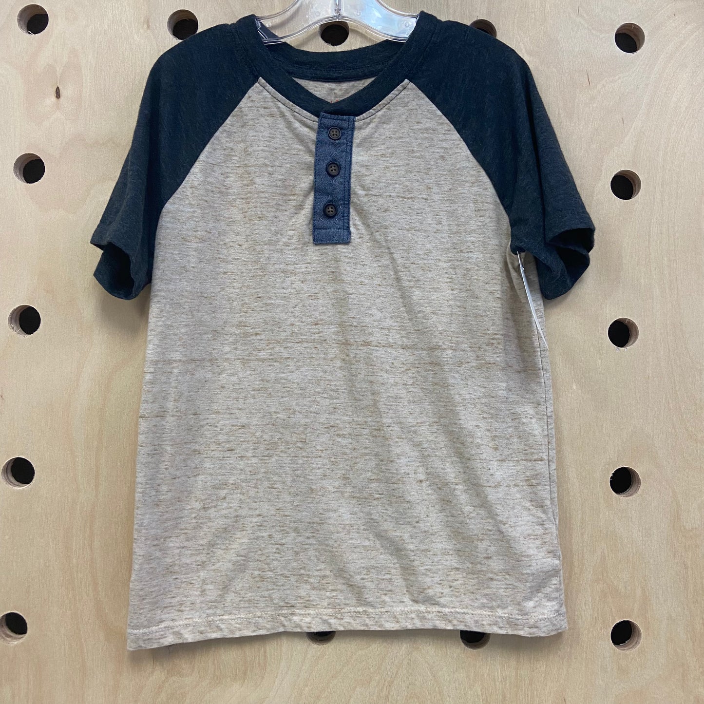 Oatmeal+Grey Henley