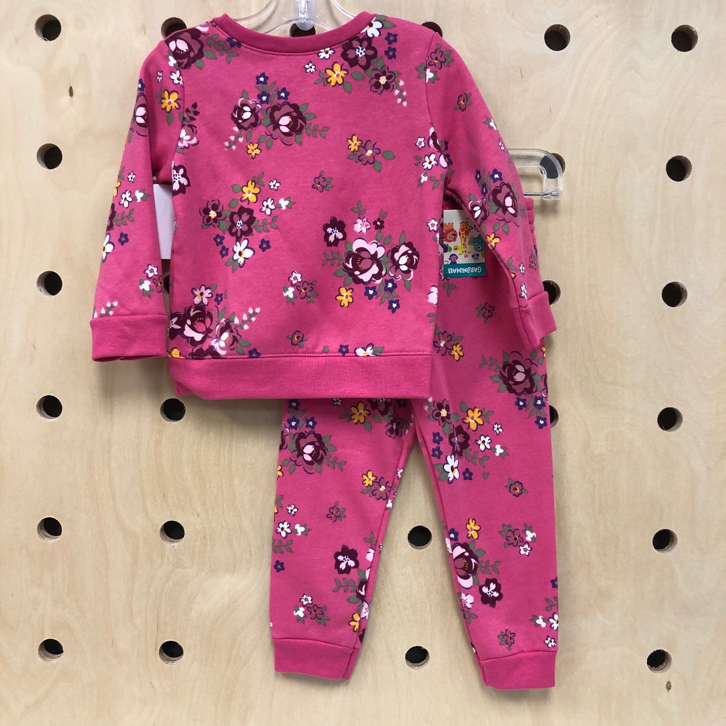 Pink Floral Fleece Outfit NEW!