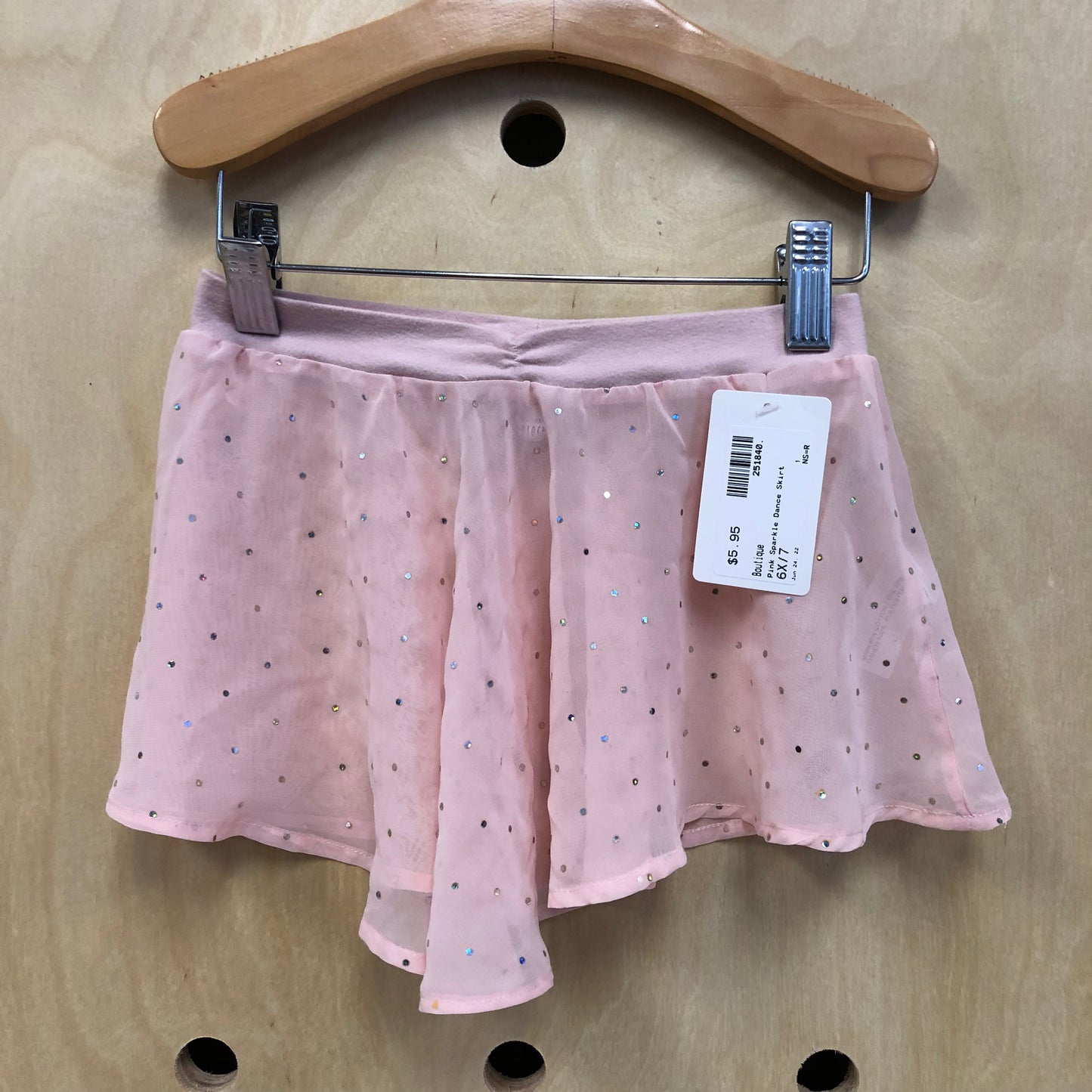 Pink Sparkle Dance Skirt