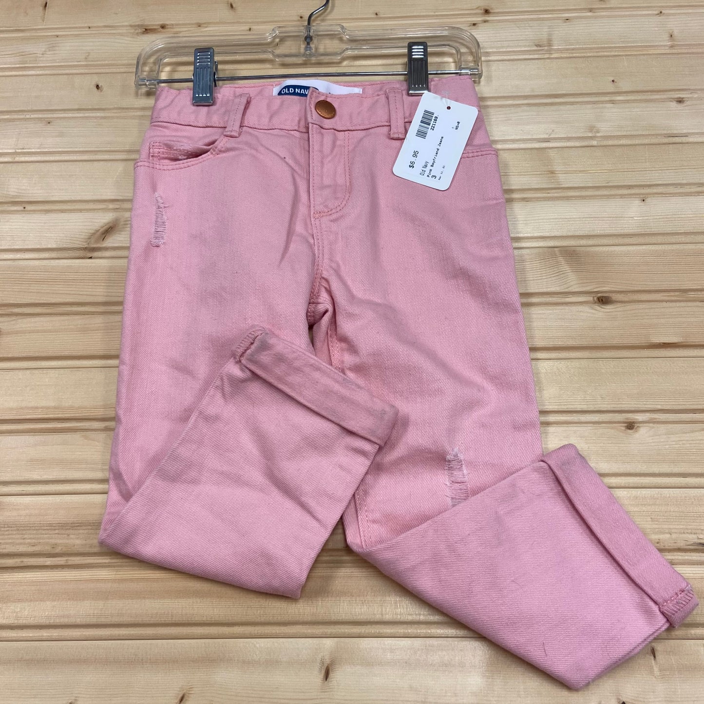 Pink Boyfriend Jeans