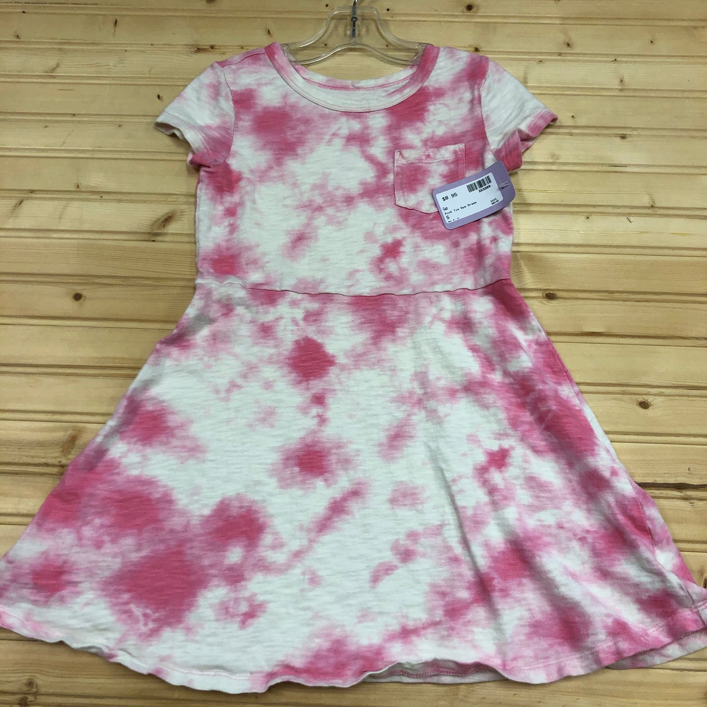 Pink Tie Dye Dress