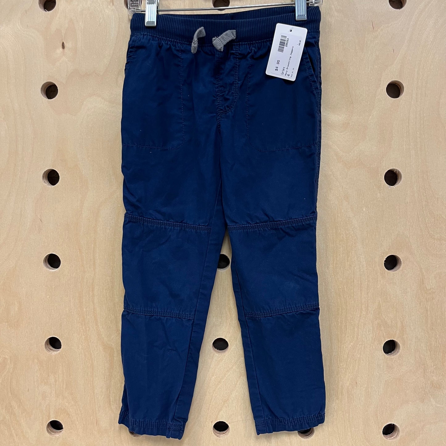 Navy Drawstring Joggers