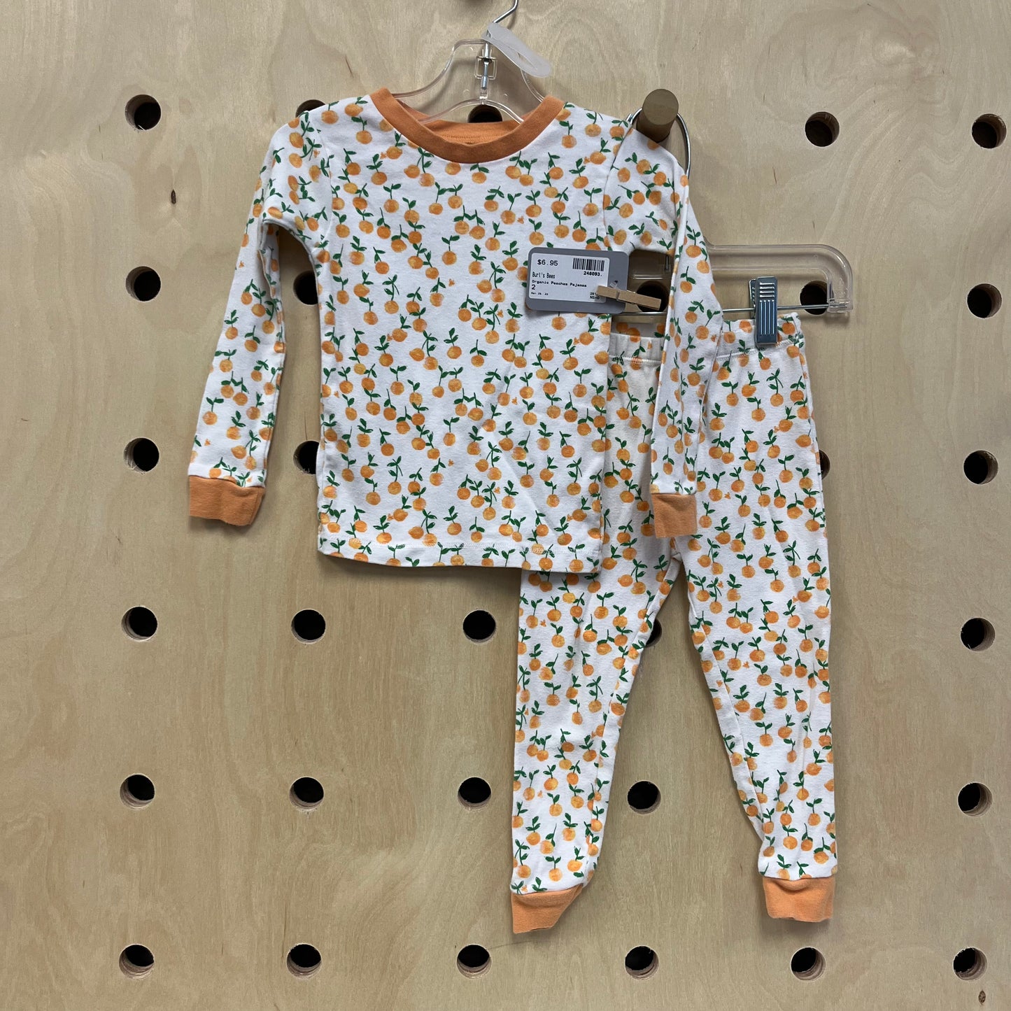 Organic Peaches Pajamas
